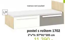 Jamall postel s roštem 1702 nabídka