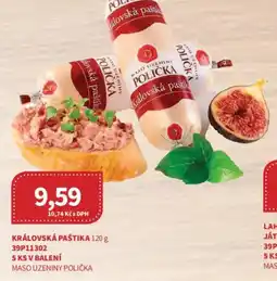 Kubík potraviny Polička královská paštika nabídka
