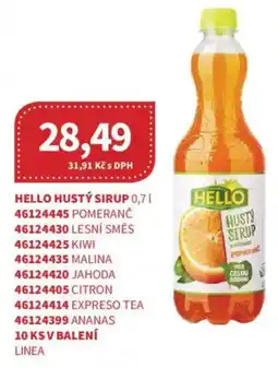 Kubík potraviny Hello hustý sirup nabídka