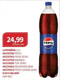 Kubík potraviny Pepsi limonáda nabídka