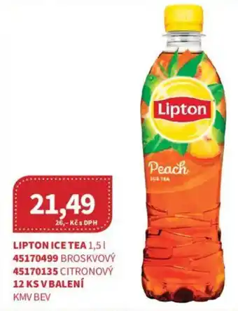 Lipton ice tea broskvový