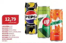 Kubík potraviny Pepsi pepsi zero pepsi lemon zero mirinda 7up zero mountain dew nabídka