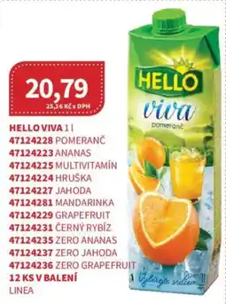 Kubík potraviny Hello viva pomeranč nabídka