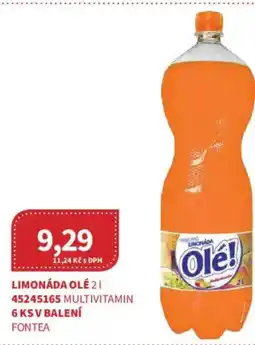 Kubík potraviny Ole! limonáda multivitamin nabídka