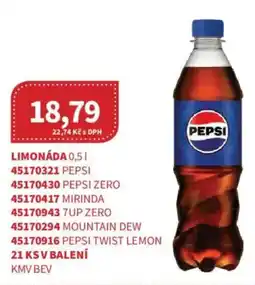 Kubík potraviny Pepsi limonáda nabídka