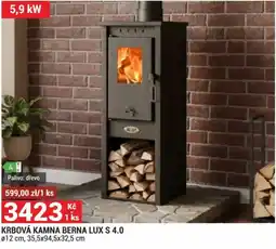 Merkury Market Krbová kamna berna lux s 4.0 nabídka