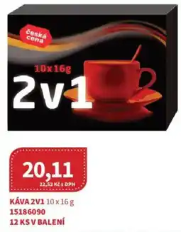 Kubík potraviny Káva 2v1 nabídka