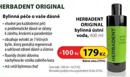 Dr. Max Herbadent original bylinná ústní voda nabídka