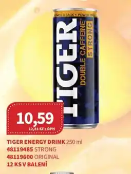 Kubík potraviny Tiger energy drink nabídka