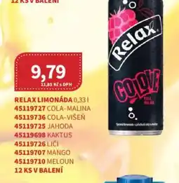 Kubík potraviny Relax limonáda nabídka