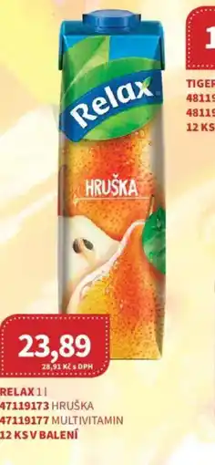 Kubík potraviny Relax hruška nabídka
