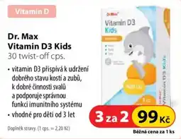 Dr. Max Dr. Max Vitamin D3 Kids nabídka
