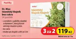 Dr. Max Dr.Max islandskej lišejnik bez cukru nabídka