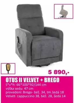 Jamall Otus II Velvet + Brego nabídka