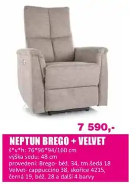 Jamall Neptun Brego + Velvet nabídka