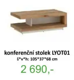 Jamall konferenční stolek LYOT01 nabídka