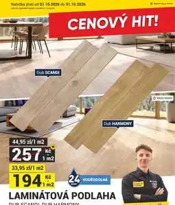 Merkury Market Laminátová podlaha Dub Scandi Dub Harmony nabídka