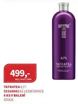 Kubík potraviny Tatratea 62 lesní ovoce nabídka