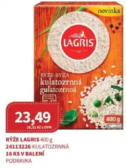 Kubík potraviny Rýže lagris kulatozrná gulatozrná nabídka