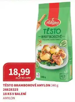 Kubík potraviny Amylon těsto bramborové nabídka