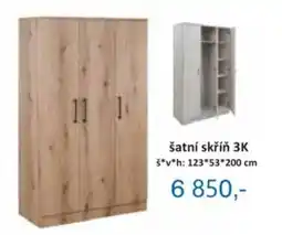 Jamall šatní skříň 3K nabídka