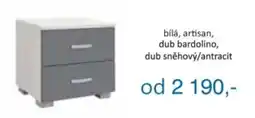 Jamall bílá, artisan, dub bardolino, dub sněhový/antracit nabídka