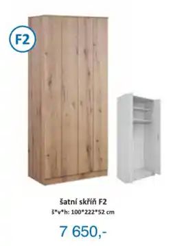 Jamall Šatní skříň F2 nabídka