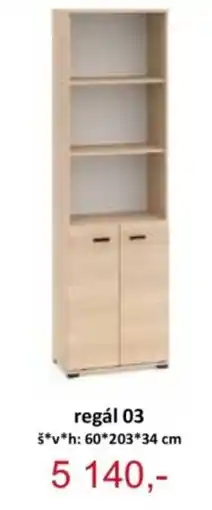 Jamall regál 03 nabídka