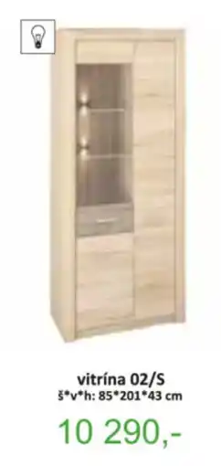 Jamall vitrína 02/s nabídka