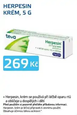 Lékárna AGEL Teva herpesin krém nabídka