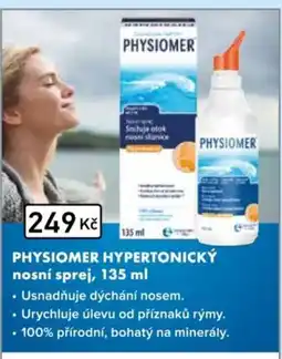 Lékárna AGEL Physiomer hypertonický nosní sprej nabídka