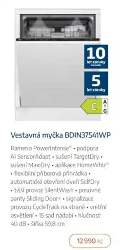 Jamall Bosch Vestavná myčka BDIN37541WP nabídka
