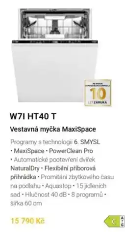Jamall W71 HT40 T Vestavná myčka MaxiSpace nabídka