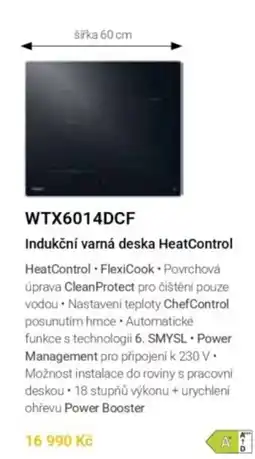 Jamall HeatControl indukční varná deska WTX6014DCF nabídka