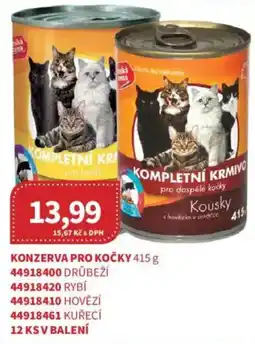 Kubík potraviny Kousky kompletní krmivo pro dospělé kočky nabídka