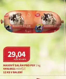 Kubík potraviny Masový salám pro psy nabídka