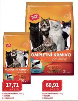 Kubík potraviny Granule pro kočky nabídka