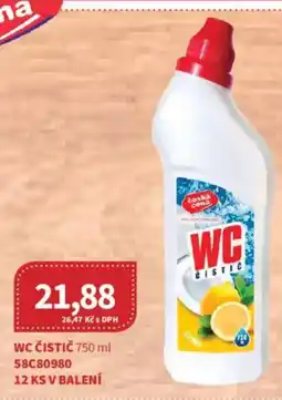 Kubík potraviny Česká cena WC čistič nabídka