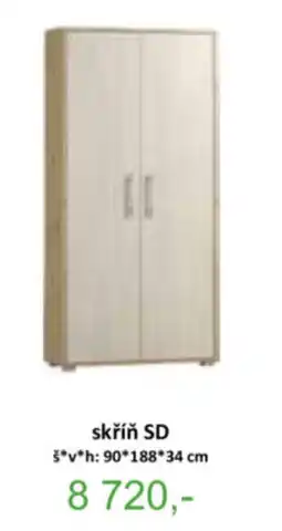 Jamall skříň SD nabídka