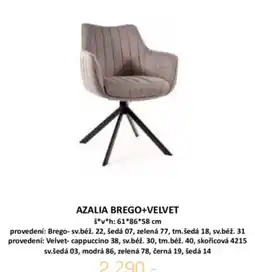 Jamall Azalia Brego+velvet nabídka