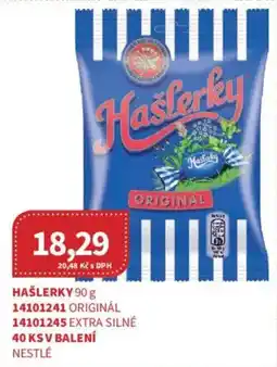 Kubík potraviny Hašlerky nabídka