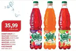 Kubík potraviny Dobrý sirup nabídka
