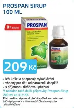 Lékárna AGEL Prospan sirup nabídka