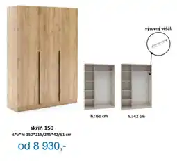 Jamall Skříň 150 nabídka