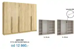 Jamall Skříň 250 nabídka
