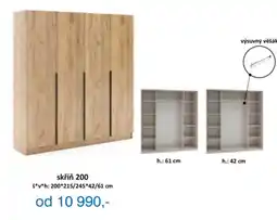 Jamall Skříň 200 nabídka