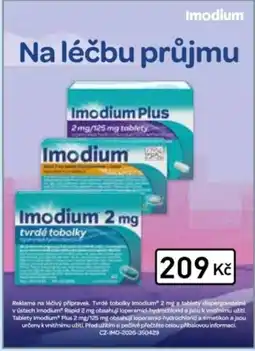 Lékárna AGEL Imodium tvrdé tobolky nabídka