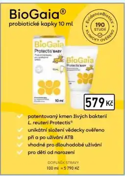 Lékárna AGEL BioGaia probiotické kapky nabídka