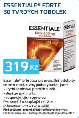 Lékárna AGEL Essentiale forte nabídka