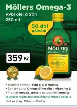 Lékárna AGEL Möllers Omega-3 nabídka